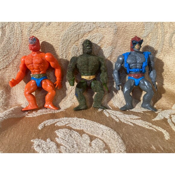 He-Man Masters of the Universe Vintage 80s Action Figure & Battle Cat 15pc Lot - Picture 4 of 10